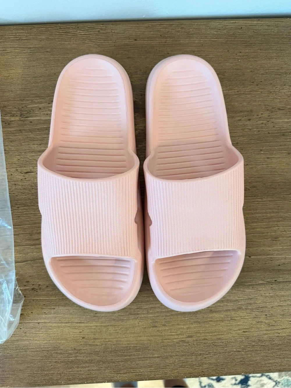 Women's Pink Slide Sandals